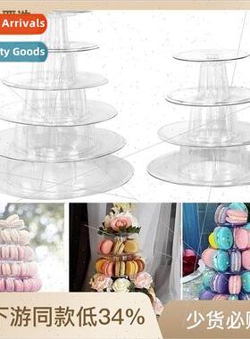 4 tier 6 tier 10 tier macaroon cake at tray display stand ca