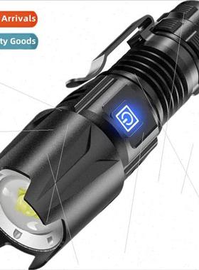 New induction dimming zoom rechargeable P50 flashlight LED o