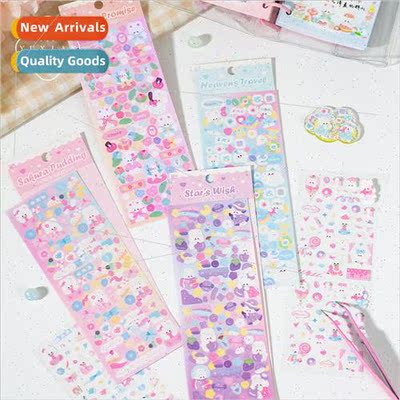 Cream flavor goo card stickers cute cartoon cute pet handboo