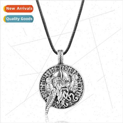 Scandinavian Pirate Viking Raven Possession Charm Pendant Ne