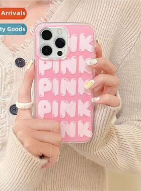 Sweet Cool Girl Pink English PINK 适用 Apple 12/13ProMax Pho