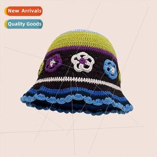 clashing stripes heavy Korean wool the knitting fisherma