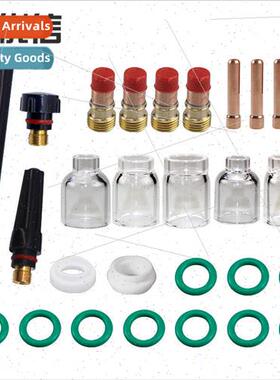 28 pcs/set New Pyrex TIG Torch Gas Lens #4#5#6#7#8 Pyrex Cup