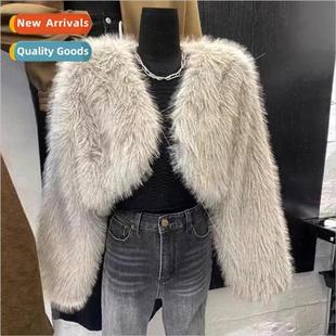 and winter fur Dongdaemun env imitation fall 2023 Korean