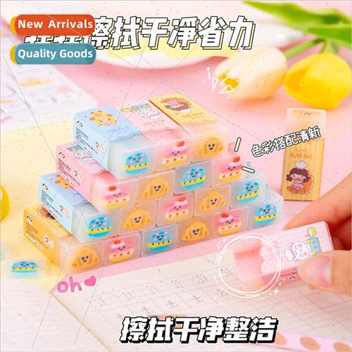 Stationery art creative cartoon cute sandwich eraser 适用 el