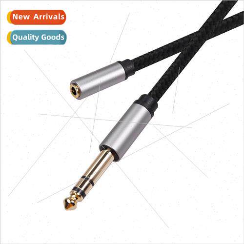 Aluminum shell gold-plated head shielded cable with braided