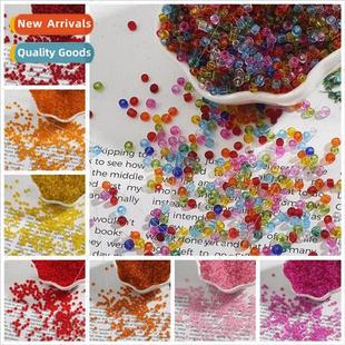 transparent glass beading acc loose 4mm beads rice