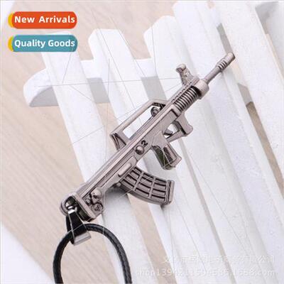 Metal zinc alloy jewelry  jewelry gun model small pendant ri