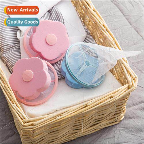 Plum-shaped washing machine filter bag household de-linting