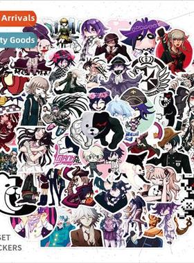 50 new anime marbles graffiti stickers luggage helmet notebo