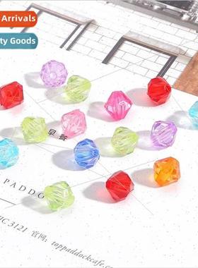 4-10mm acrylic rhombic beads DIY handmade pointed beads bead