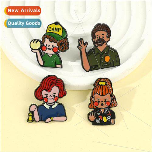Movie & TV Peripherals Stranger Thing Metal Badge Brooch