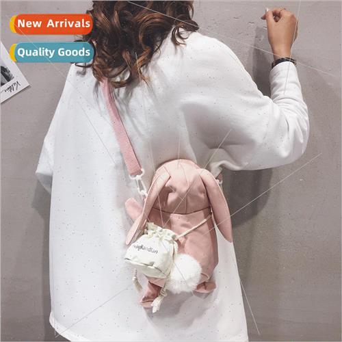 2022 new ins cute cartoon rabbit small bag cute dorky should