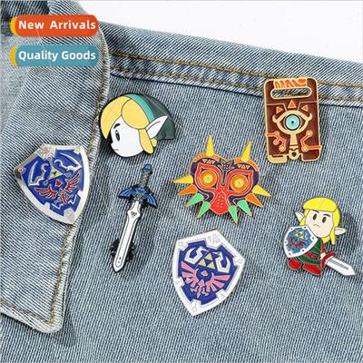 New Legend of Zelda Series Brooch Breath of the Wild Sword S