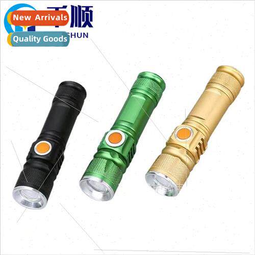 Outdoor LED strong light illumination mini flashlight night