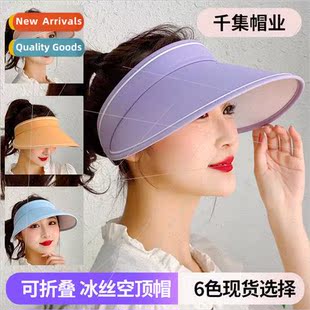 rollable sun summer Sun large portable outdoor brim hat