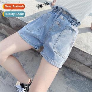 Korean shorts summer 2023 denim new 适用eign Girls the
