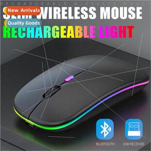 Tablet cell phone computer bluetooth wireless mouse recharge