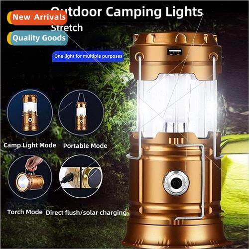 Camping light solar horse lamp tent portable rechargeable ho