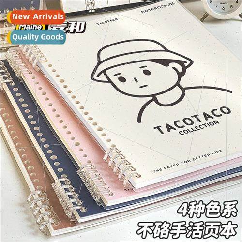 notes handbook notebook loose-leaf notebook diy clip removab