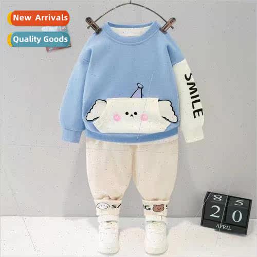 Baby suit spring fashionable childrens clothes boys new girl