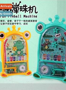Childrens catapult pinball machine educational toys parent-c