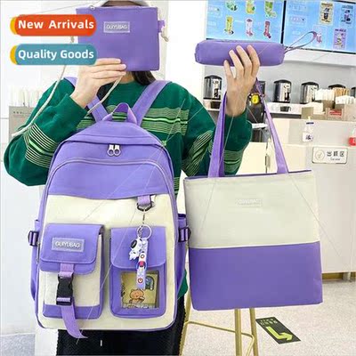 2022 new students Mori schoolbag female Korean large-capacit