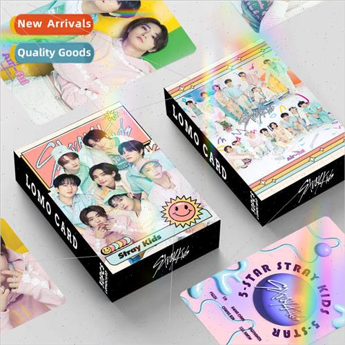 Laser Flash Cards Straykids New Album Double ded 30 Small Ca