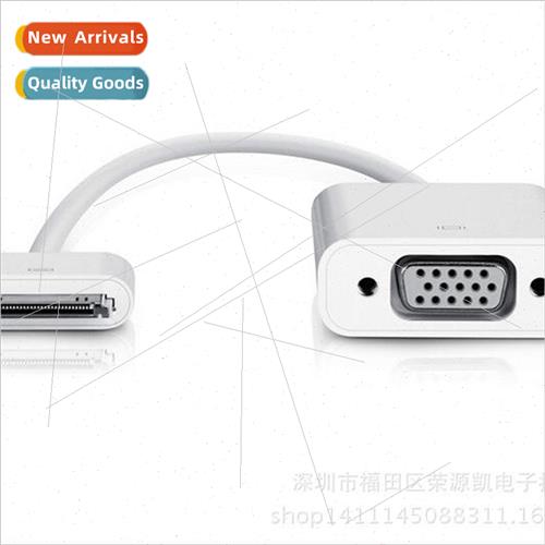 适用 Apple Apple30pin to VGA iPhone4S to VGA IPAD TO VGA IPA
