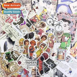 sticker pack magazine 200 girl handbook retro heart students