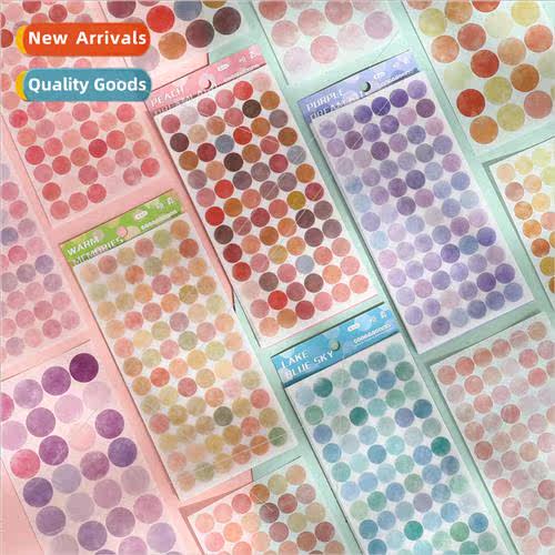Finding Time Series Handbook Stickers Creative Cute Round Go