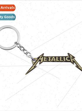 New Metallica  Letter Keychain Pendant Fan Memorabilia