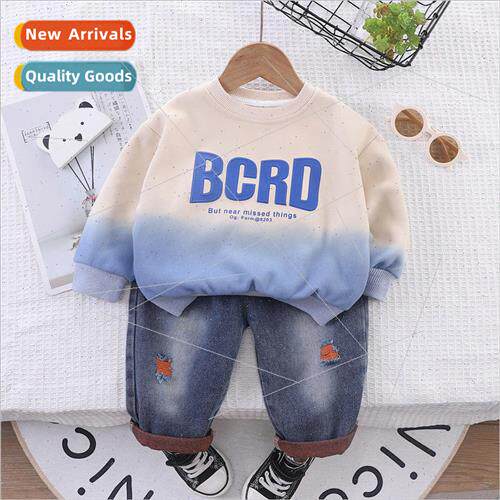 Childrens sports suit padded paragraph new childrens suit tw