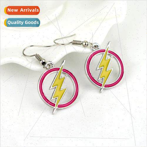 Flash Earrings Earrings Drop Earrings 适用 Women Oil Drop Ea