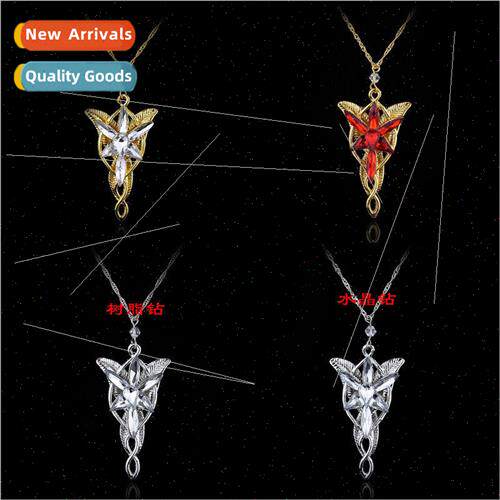Elf Princess Twilight Star Necklace Pale Twilight Star Women