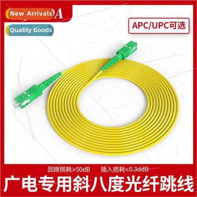 Broadcast grade single-mode single-core diagonal octave SC-F