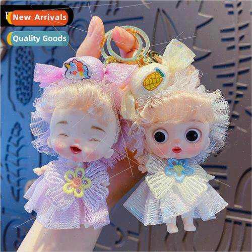 Cartoon doll animal plush keychain female cute nd exquisite