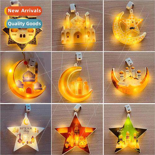 Decorative hanging lights stars moon lights Middle East holi