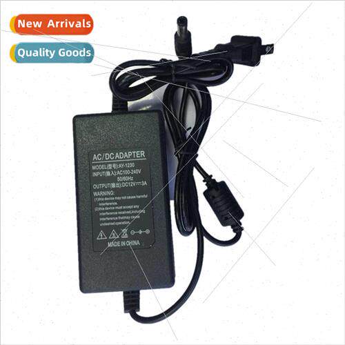 12V3A Power Adapter LED Monitor Adapter 12V Desktop Switchin