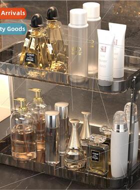 ght luxury bathroom shelf sink cosmetic organizer desktop ba