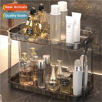 ght luxury bathroom shelf sink cosmetic organizer desktop ba