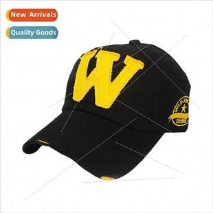 washed fashion tongue cap duck the old Korean retro