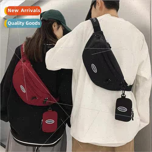 New fashion casual waist bag 2023 literary cool Hong Kong  s