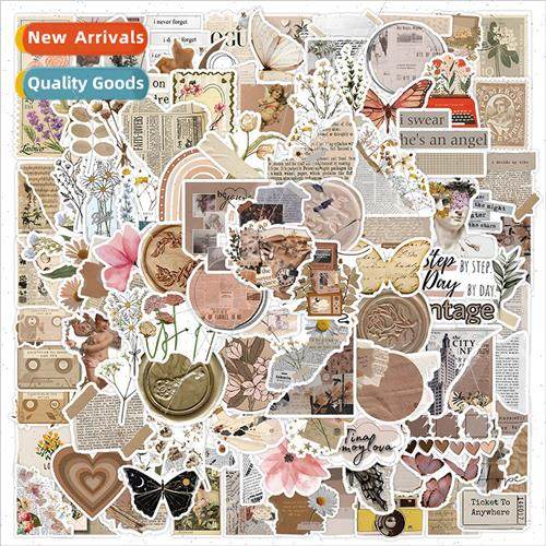 120 pcs of retro stickers handbook diary notebook ipad phone
