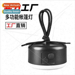 new rechargeable camping usb round light 2022