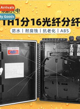 FTTH  wall-mounted cable distribution box FDB 16-core splitt
