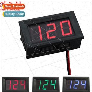 120V DC5V Digital Two Voltmeter wire