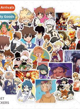 50 Pieces of Homemaker HITMAN REBORN Japanese Anime Suitcase