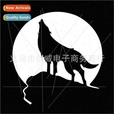 Car sticker  wolf totem car stickers reflective car stickers