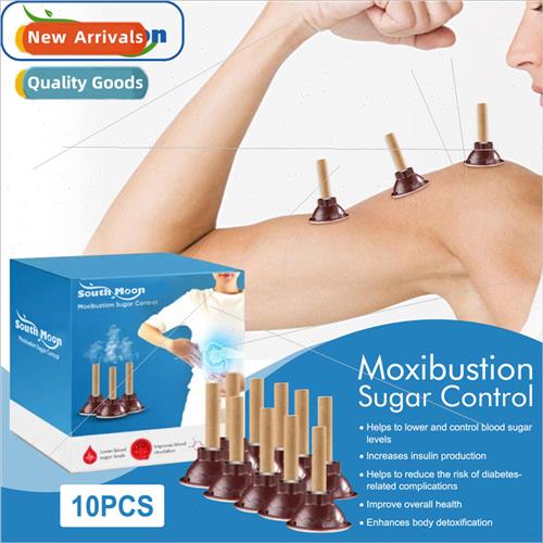 Sugar Shu Moxa Pillar Middle Aged Body Health Care Nursing M